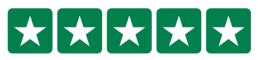 5 stars done in the Trustpilot house style of white stars on a green background for for All Write On The Night's professional speech writer, Marc Blakewill