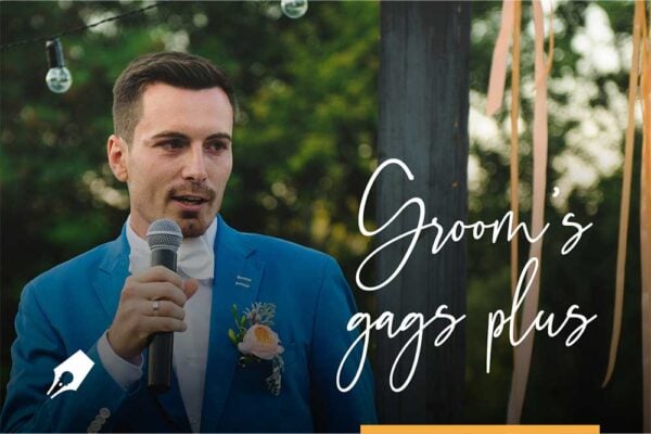 Jokes for a groom speech